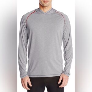 PRANA men’s size XL light grey Calder pullover